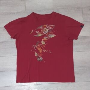 Arc'teryx Red Graphic Short Sleeve Tee